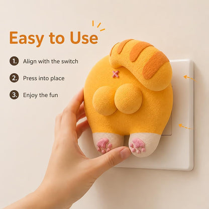 🐱Cute Cat Butt Light Switch Cover