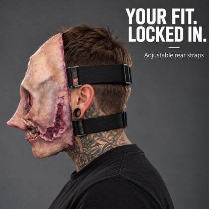 🐷 The Butcher Silicone Pig Mask | Face-Only Transformation