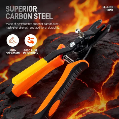 Heavy Duty Push-to-Connect Air Hose Connector Remover Pliers
