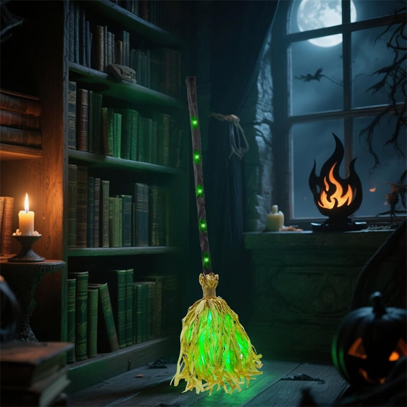 🎃🧹Floating Witch's Broom –Haunted Dancing Moving Broom(📦Buy 2 Free Shipping)