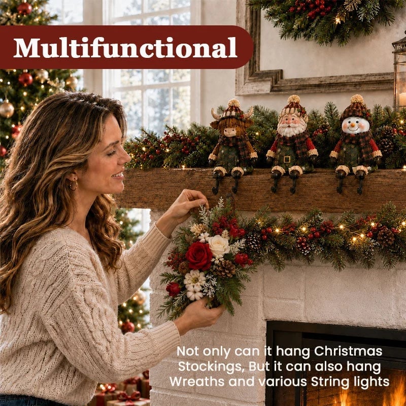 🔥 Flash sale 40% OFF - Christmas Stocking Holder Shelf Sitters
