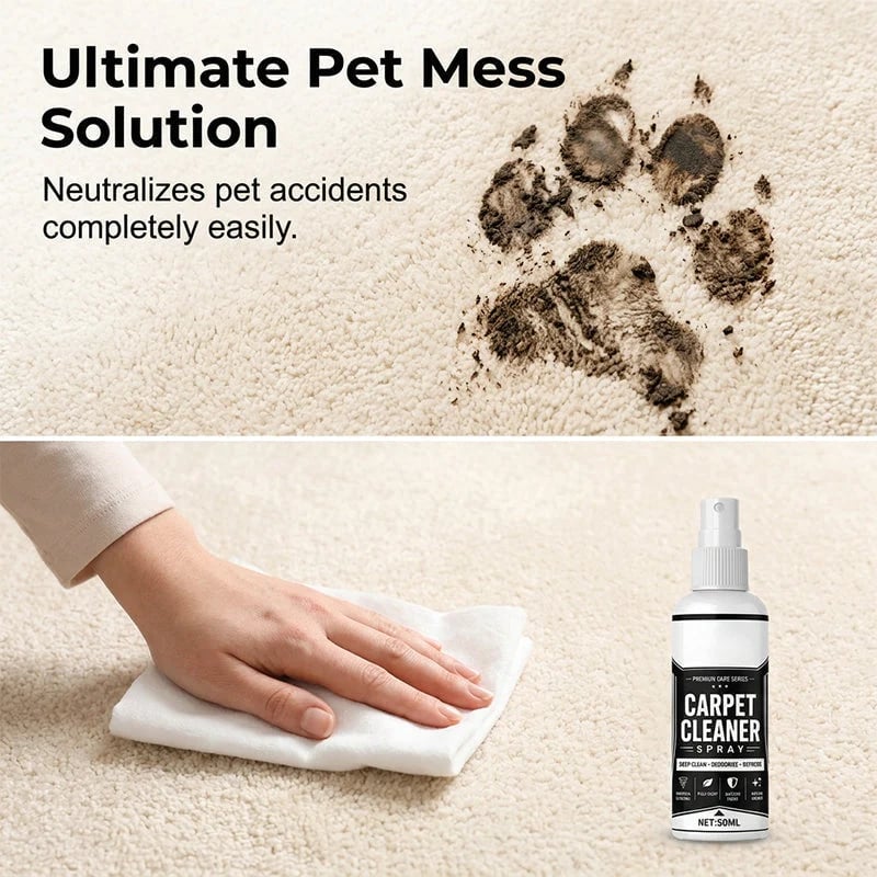 📍Deep Cleaning Carpet Cleaner Spray