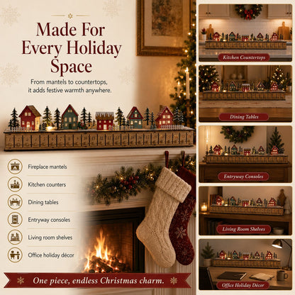 🎄 Light-Up Christmas Village Advent Calendar