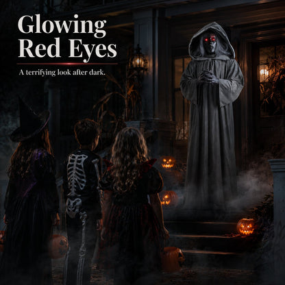 👻 Halloween Animated Jumping Scare Ghost – 50% OFF | Motion-Activated Life-Size Haunted Prop 🎃