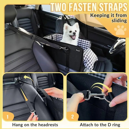 Luxury Armrest Dog Car Seat