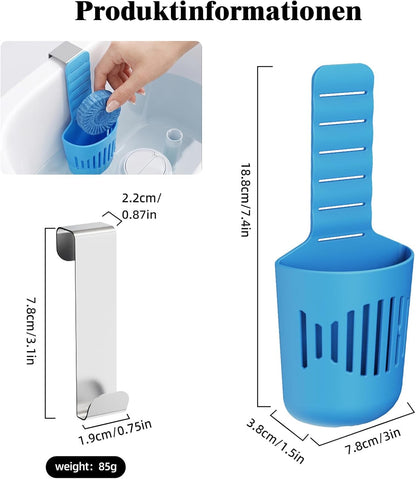 【BOGO】2-Pack Toilet Tank Tablet Holders 🚽 | Adjustable Silicone Hook
