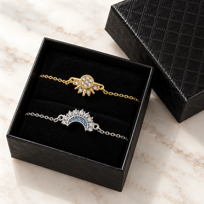 ☀️🌙Sun & Moon Matching Jewelry Set