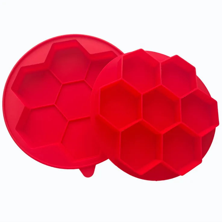 🍔Silicone Burger Patty Mold | Hexagon Slider Meat Press Maker