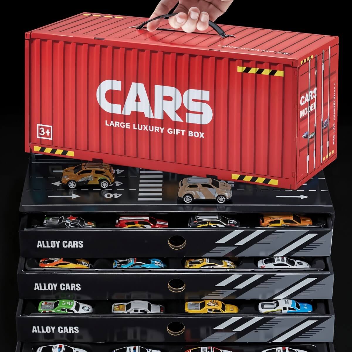 🔥 END OF SEASON SALE | 48pcs Alloy Racing Cars Luxury Gift Box 🏎️✨