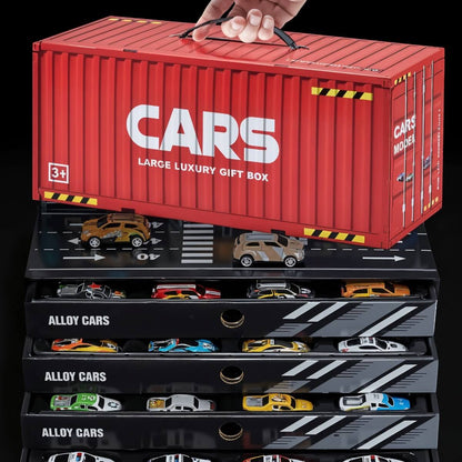 🔥 END OF SEASON SALE | 48pcs Alloy Racing Cars Luxury Gift Box 🏎️✨