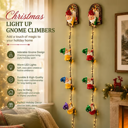 💥 LAST DAY 49% OFF - 🎄 Christmas Gnome String Lights (📦Buy 2 Free Shipping)