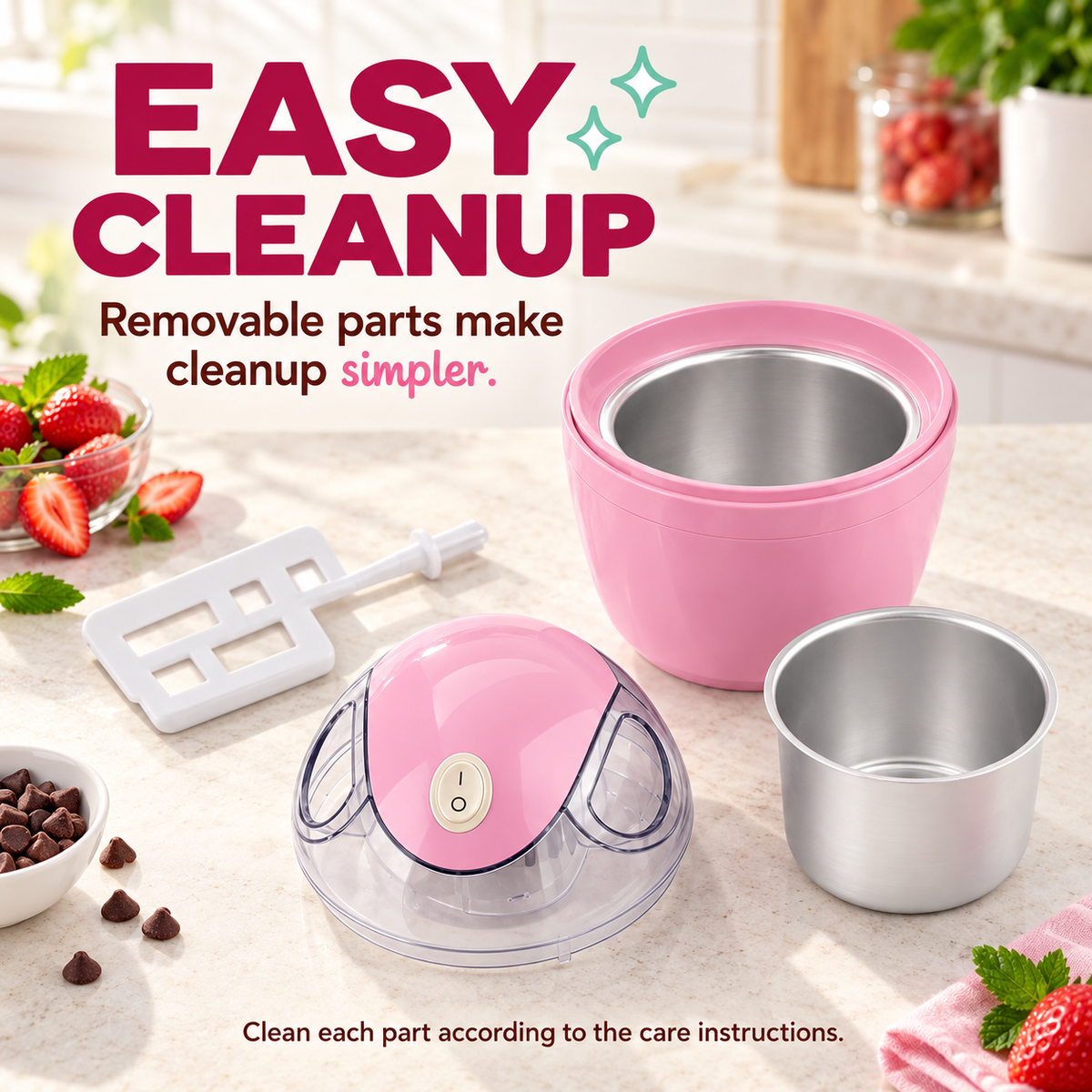 Ice Cream Maker Cup