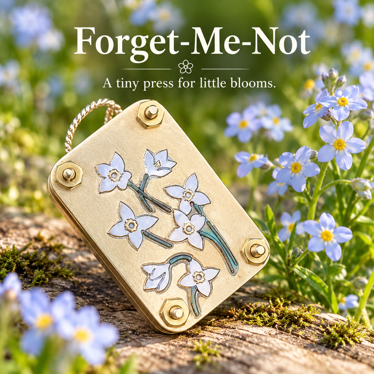 ✨Mini Embossing Tool | Small Portable Pocket-Sized Embosser🌸(Includes 20 Sheets of Paper and a Wrench)