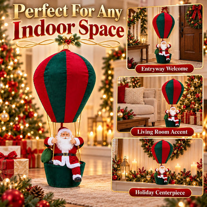 🔥The Floating Santa Experience – Cordless Glow & Musical Magic