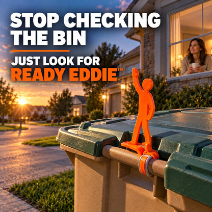 Ready Eddie™ Trash Can Pickup Indicator