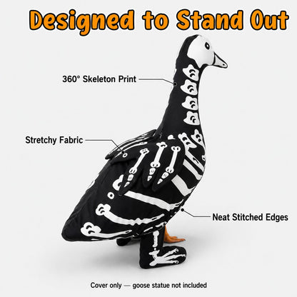 🎃 Turn Your Porch Goose Into a Glowing Halloween Showstopper 🦢✨