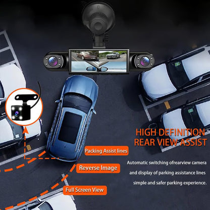 🎁2026 New Arrivals 50% OFF💥1080P Multi-Channel Dash Cam with Night Vision & Parking Monitor 🚗