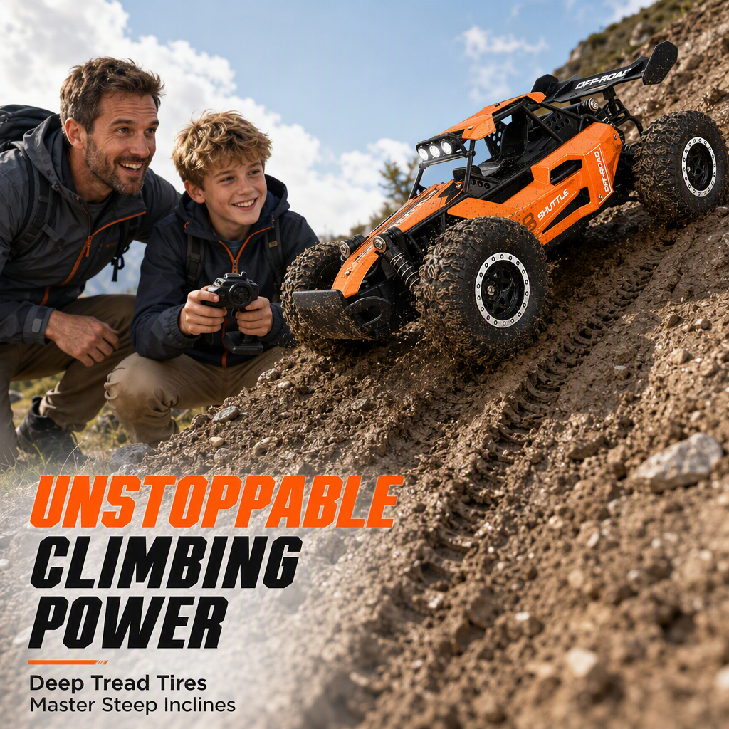 High-Speed RC Off-Road Car