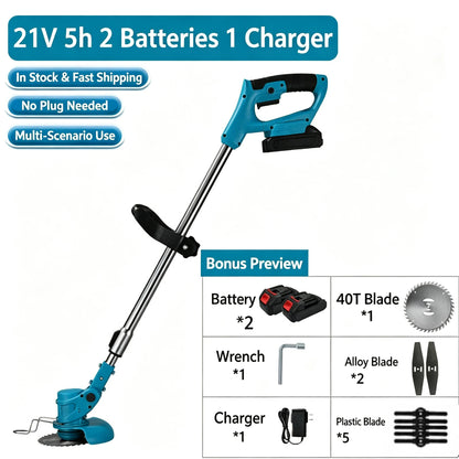 Lithium Battery Small Household Lawn Mower