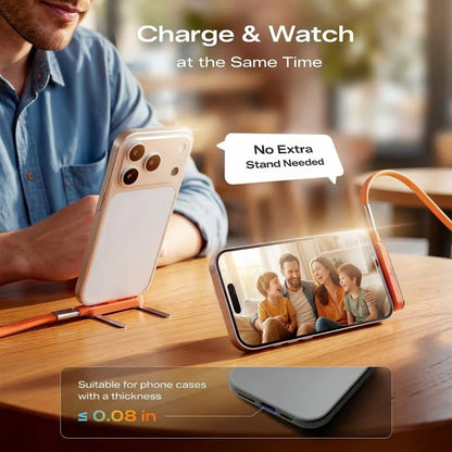 🔥Fast-Charging Cable with Detatchable Stand