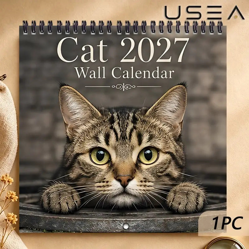 🔥Black Friday Deal｜2027 Li Hua Cat Calendar, Gift for Cat Lovers