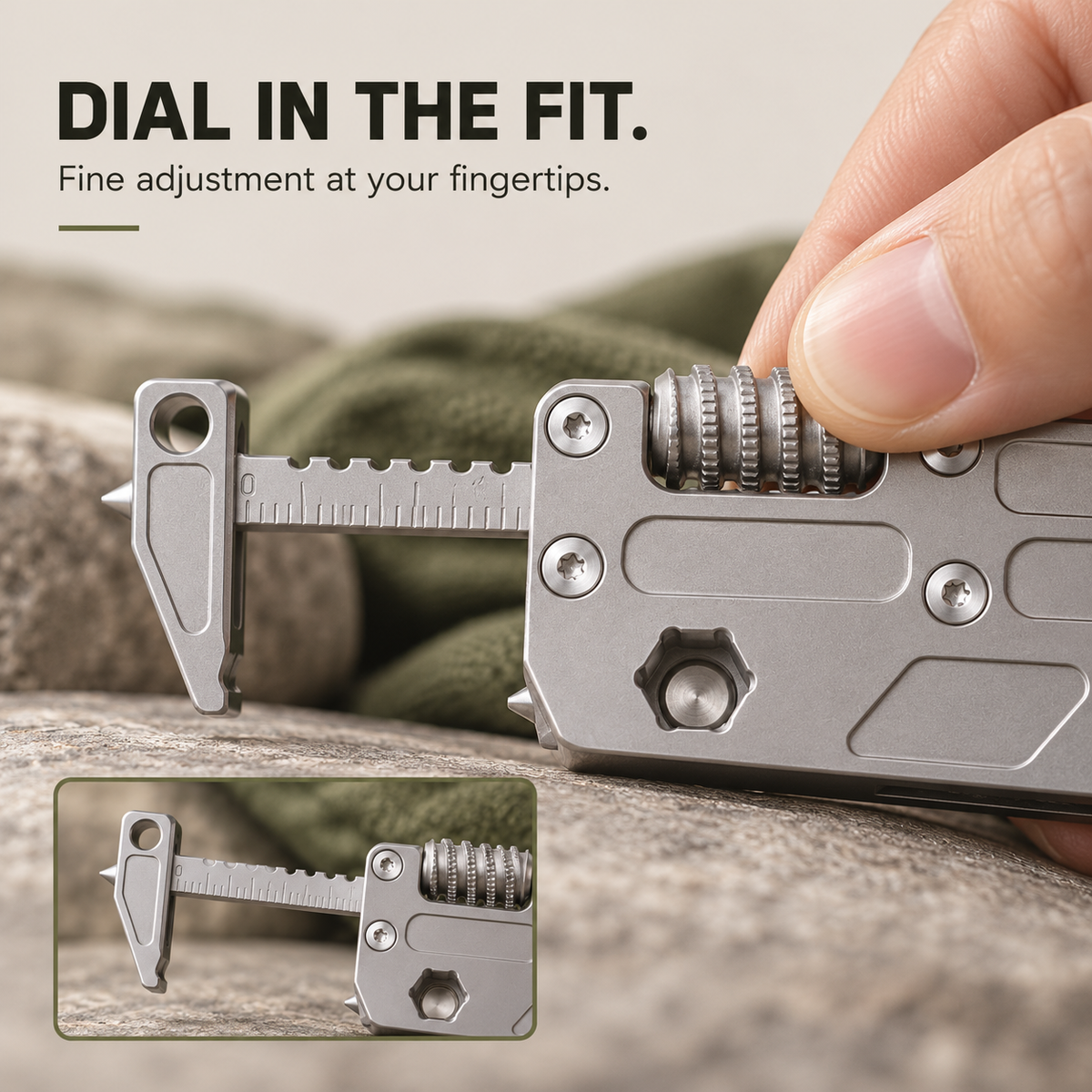 🛠️ Portable Titanium 10-in-One Outdoor Multi-Function Tool