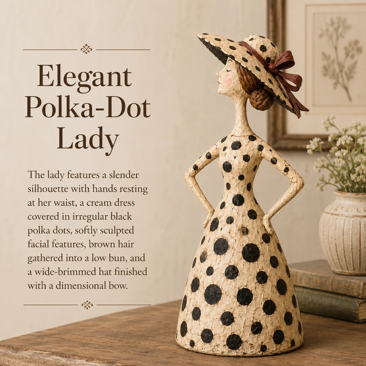 🔥Hot Sale 50% OFF🔥 - Vintage Cat & Lady Sculptures