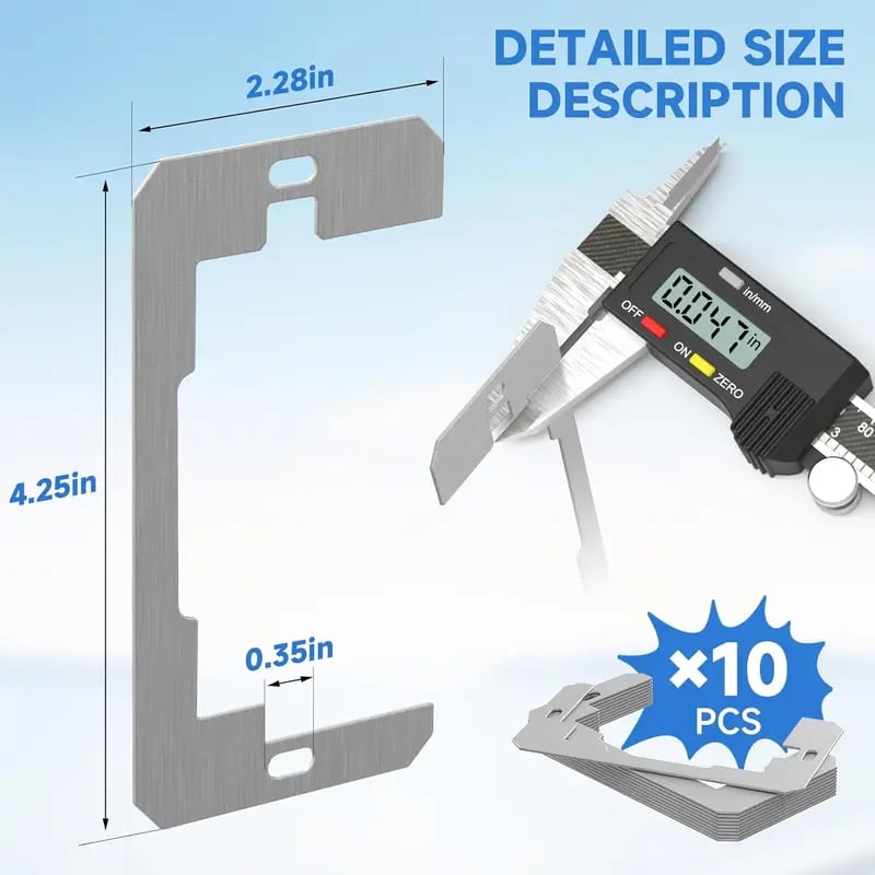 ⚡ Metal Wall Plate Outlet Spacers | Electrical Device Leveling Shims