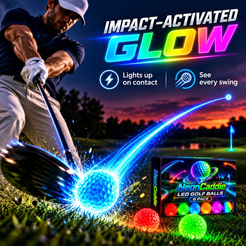 Glow-in-the-Dark LED Golf Balls | Night Play Innovation ⛳