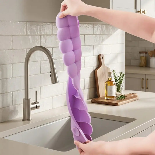 🚰✨ Silicone Sink Splash Guard – Keep Countertops Dry & Mess-Free with This Faucet Water Catcher! 💦