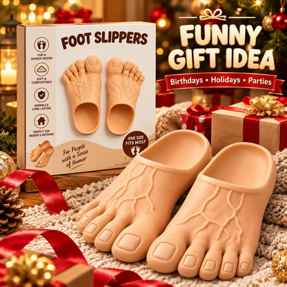 🤘Giant Barefoot Novelty Slides – Turn Heads & Bring Instant Laughs Everywhere You Walk!