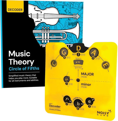 Circle of Fifths Music Theory Decoder Set 🎵