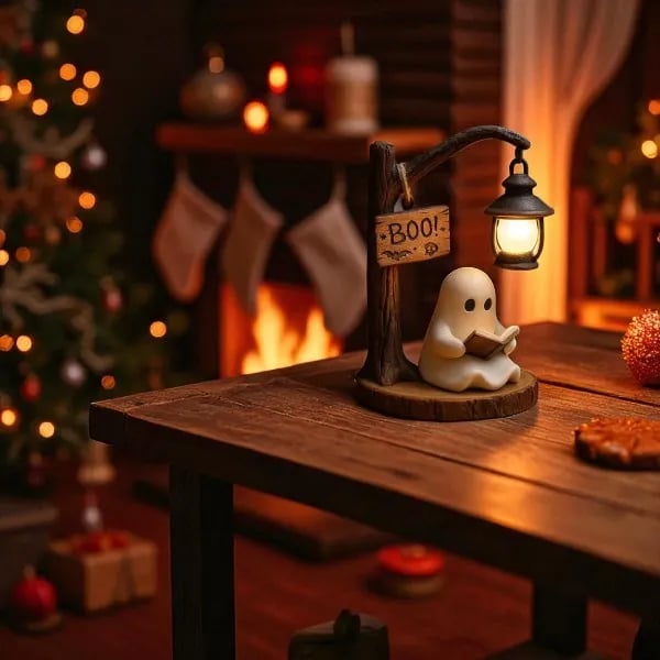 🔥 49% OFF - 👻📖Cute Spirit Reading Lantern - BOO!