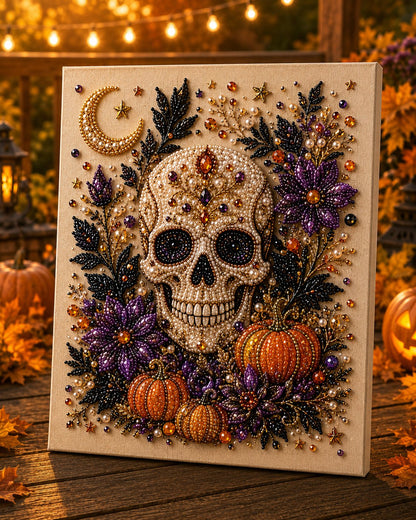 🔥 Last Day 49% OFF – 👻✨ Halloween Pearl Art DIY Kit
