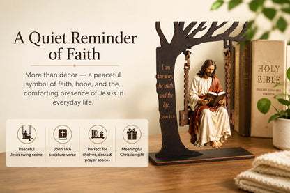 🔥Hot Sale 49% OFF - ✝️📚Christian Jesus Swing Ornament
