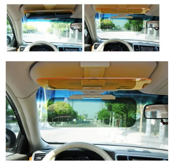 🚗 Universal Polarized Car Sun Visor Extender - Anti-Glare Driving Shield