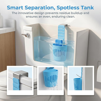 【BOGO】2-Pack Toilet Tank Tablet Holders 🚽 | Adjustable Silicone Hook