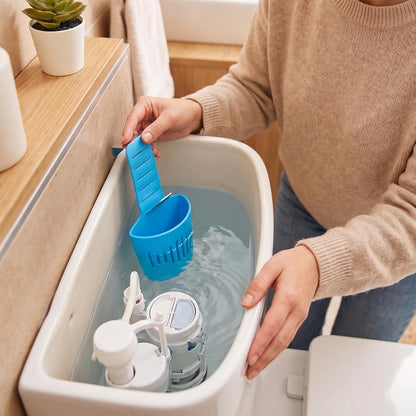 【BOGO】2-Pack Toilet Tank Tablet Holders 🚽 | Adjustable Silicone Hook