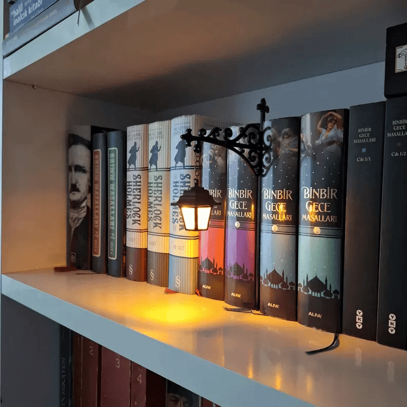 📖Library Lantern-Decorative Bookshelf Lighting