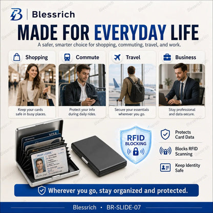 RFID Blocking Metal Card Holder