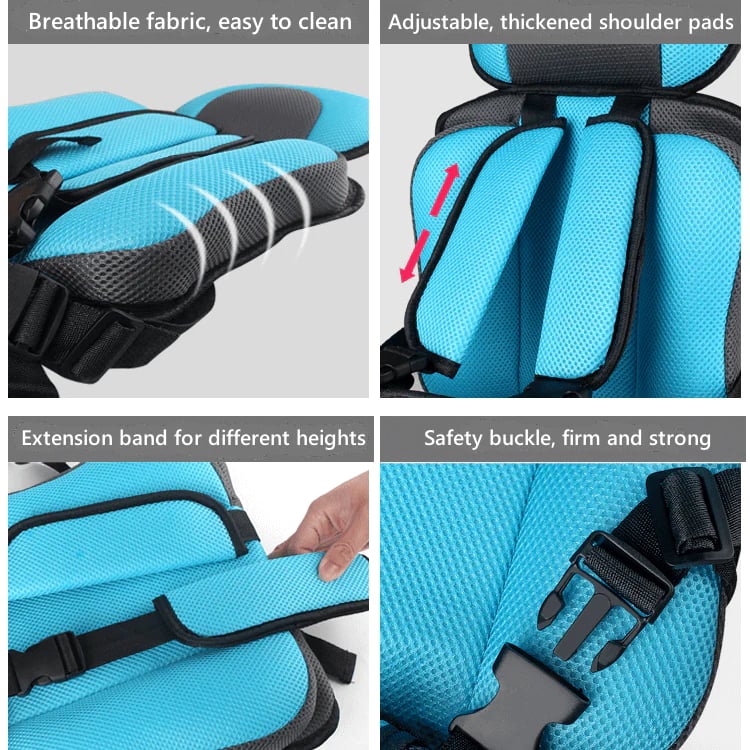 Auto Child Safety Seat-Simple Car Portable Seat Belt