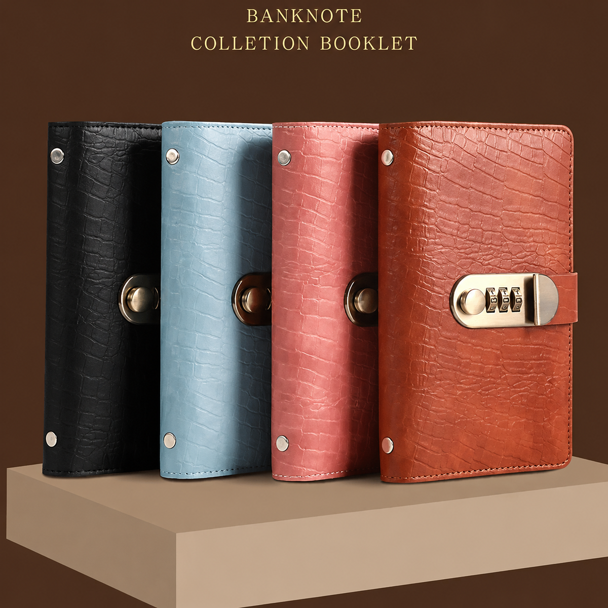 💶100 Transparent Pocket Currency Collectors Album