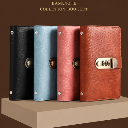 💶100 Transparent Pocket Currency Collectors Album