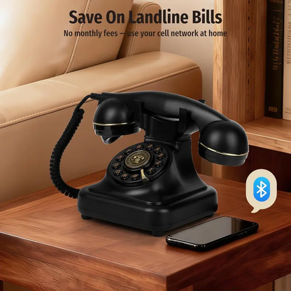 ☎️🌈Vintage Old Fashioned Telephone with Speakerphone & Volume Control📞
