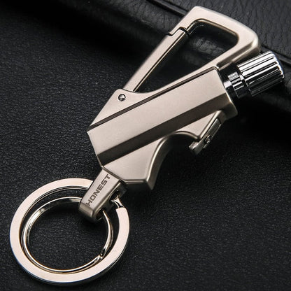 3-in-1  Match & Carabiner Keychain