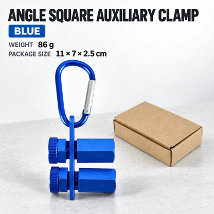 Adjustable Woodworking Ruler Clamp for Layout & Marking