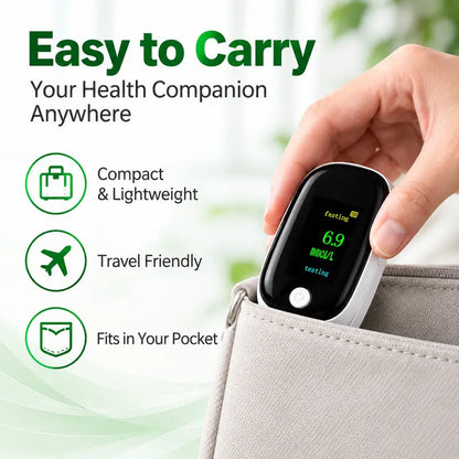 🔥Non-Invasive Fingerstick Blood Glucose Meter