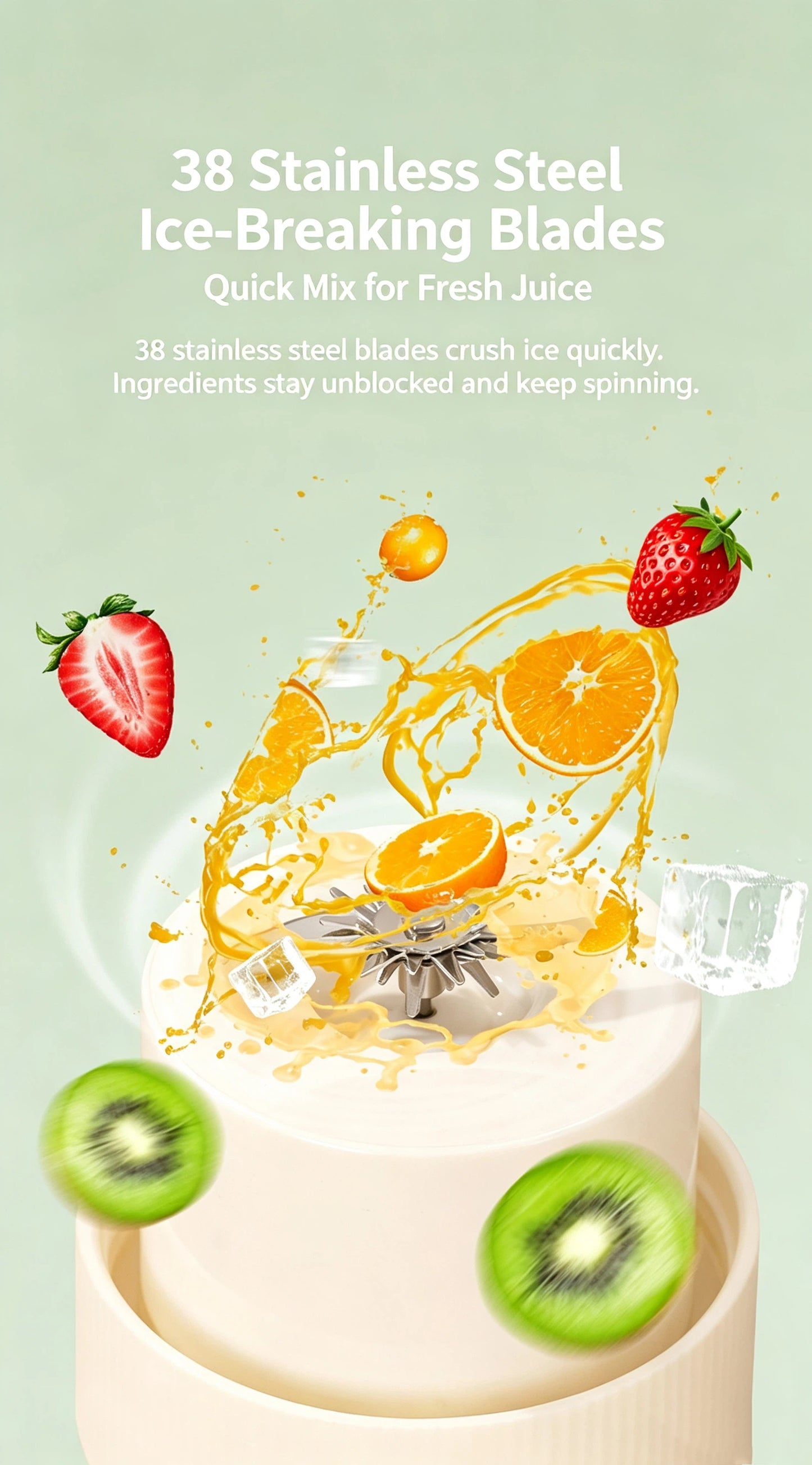 Portable Rechargeable Juicer