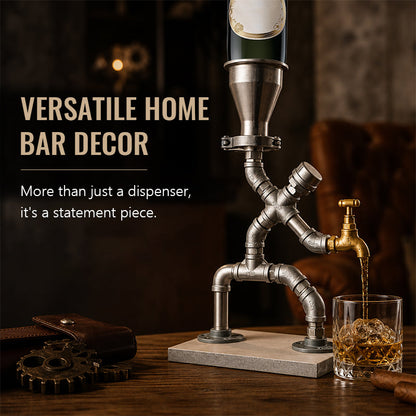 🍾Industrial Style Gravity Drink Dispenser