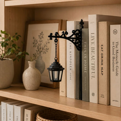 Bookshelf Lantern Light - Library Bookshelf Lighting Lantern📚✨